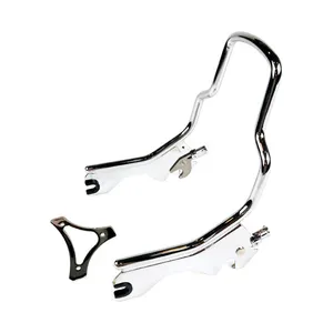 MCS Sissy bar kit 12" upright. Chrome