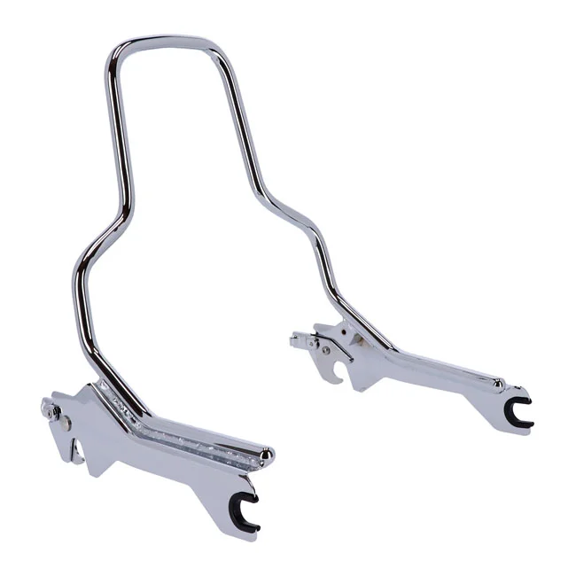 MCS Sissy bar kit 14.5" upright chrome - 577058
