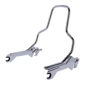 MCS Sissy bar kit 14.5" upright chrome
