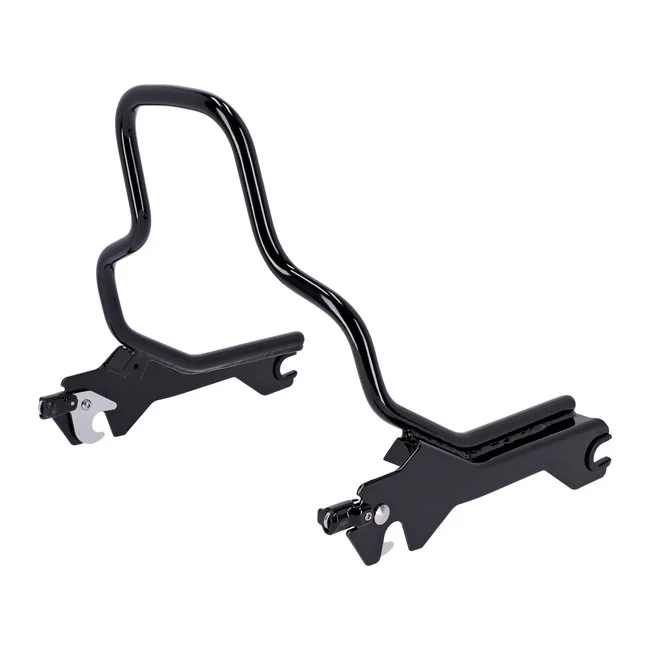 MCS Sissy bar kit 8.5" upright. Gloss black - 577061