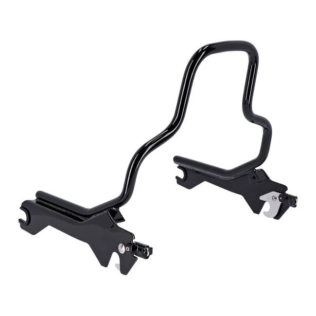 MCS Sissy bar kit 8.5" upright. Gloss black - 577061
