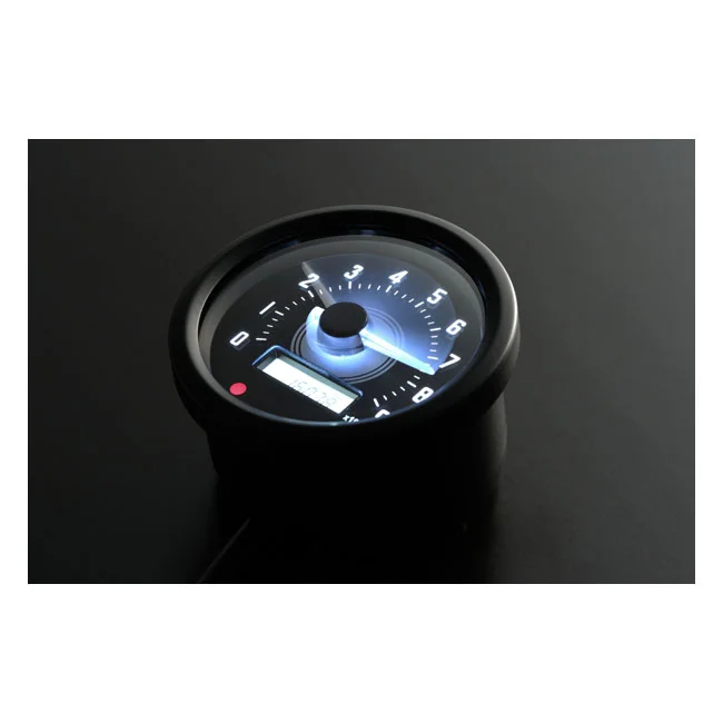 Daytona Velona 60mm tachometer black 9000 rpm