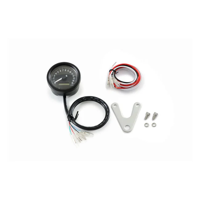 Daytona Velona 60mm tachometer black 15000 rpm