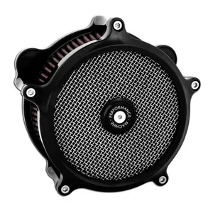 Performance Machine PM, ''Super gas interchange'' air cleaner kit. Black