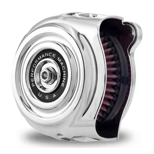 Performance Machine PM, ''Vintage'' air cleaner kit. Chrome