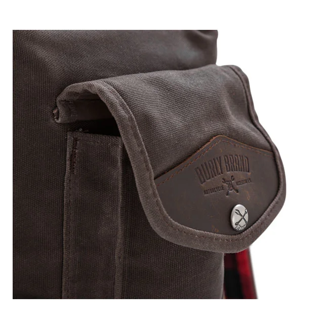 Burly BACKPACK SISSY BAR OAK