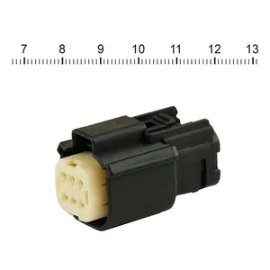 Namz NAMZ, Molex MX-150 connector. Black, plug, 6-pin