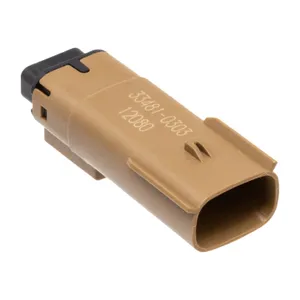 Namz NAMZ, Molex MX-150 connector. Brown, receptacle, 3-pin