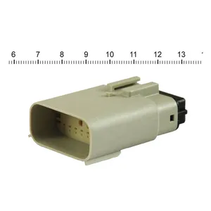 Namz NAMZ, Molex MX-150 connector. Gray, receptacle, 16-pin