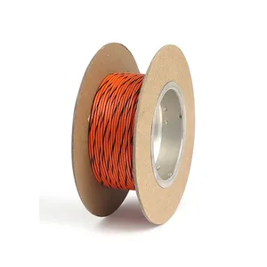 Namz NAMZ, wire on spool. 18 gauge, 100ft. Orange/Black stripe