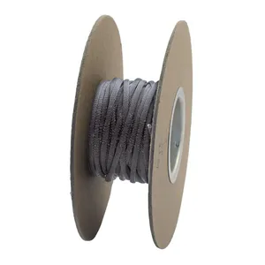 Namz NAMZ, braided flex sleeving. Black, 1/8" (3.2mm) ID