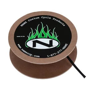 Namz NAMZ, braided flex sleeving. Black, 1/4" (6.35mm) ID