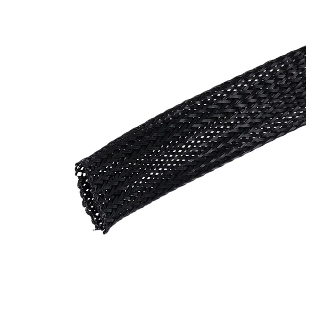 Namz Braided flex sleeving. Black, 3/4" (19mm) ID
