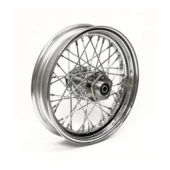MCS 3.00 x 16 rear wheel 40 spokes chrome - 578469