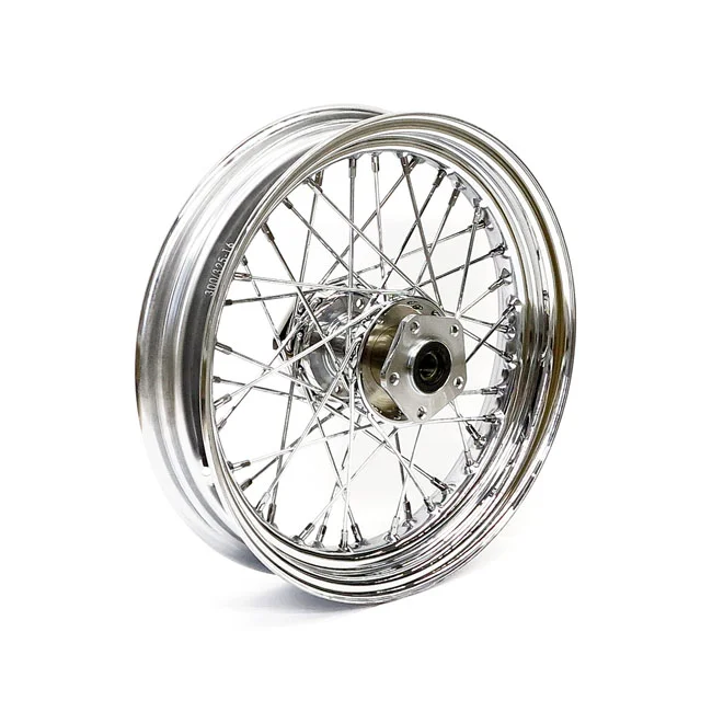 MCS 3.00 x 16 front wheel 40 spokes chrome - 578475