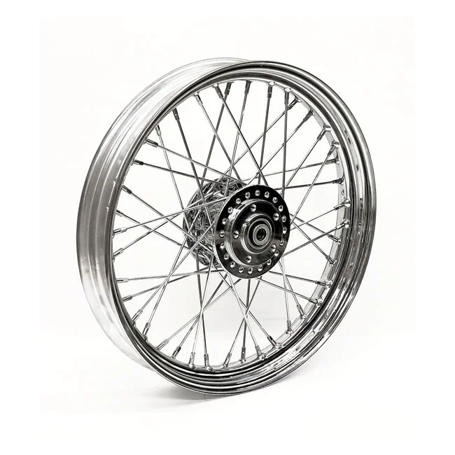 MCS 2.50 x 19 front wheel 40 spokes chrome - 578481
