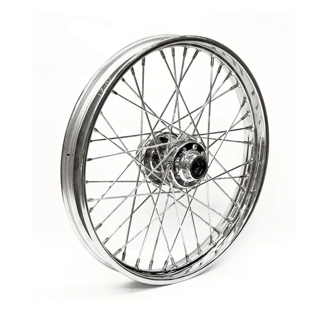 MCS 2.15 x 21 front wheel 40 spokes chrome - 578482