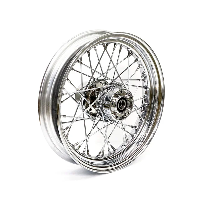 MCS 3.00 x 16 rear wheel 40 spokes chrome - 578487