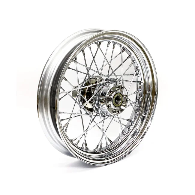 MCS 3.00 x 16 rear wheel 40 spokes chrome - 578489