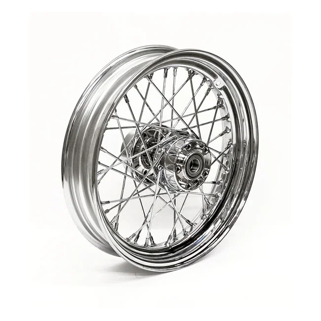 MCS 3.00 x 16 rear wheel 40 spokes chrome - 578492