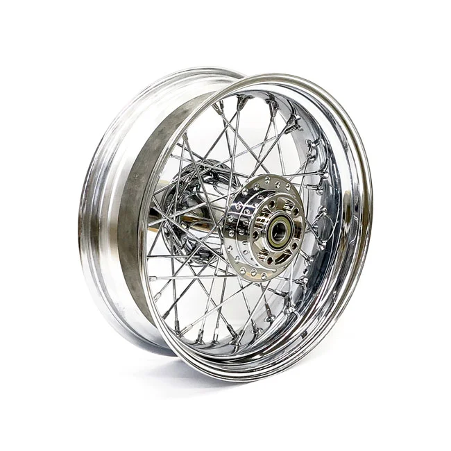 MCS 5.00 x 16 rear wheel 40 spokes chrome - 578494
