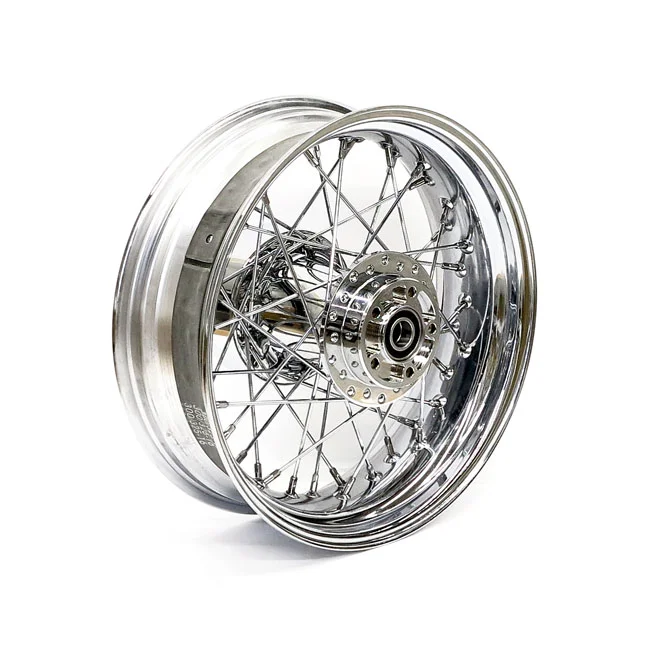 MCS 5.00 x 16 rear wheel 40 spokes chrome - 578495