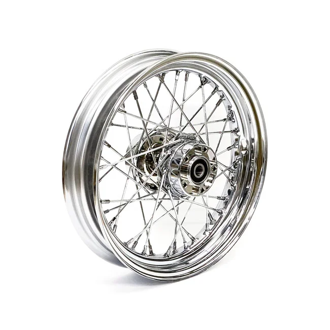 MCS 3.00 x 16 rear wheel 40 spokes chrome - 578496