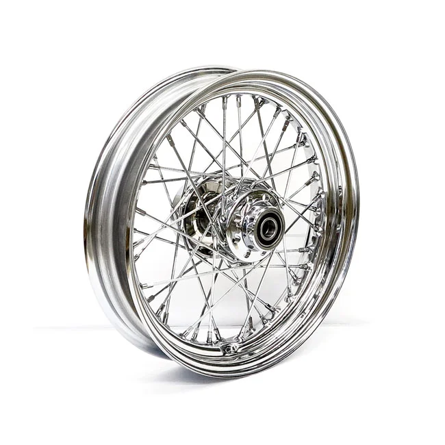 MCS 3.00 x 16 front wheel 40 spokes chrome - 578502