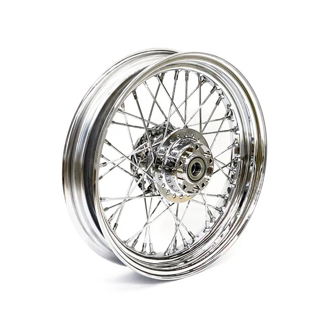 MCS 3.00 x 16 front wheel 40 spokes chrome - 578504