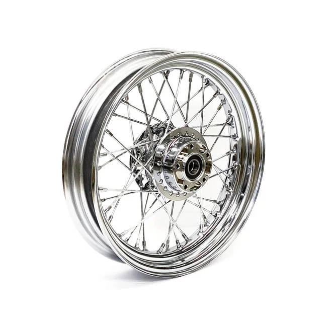 MCS 3.00 x 16 front wheel 40 spokes chrome - 578505