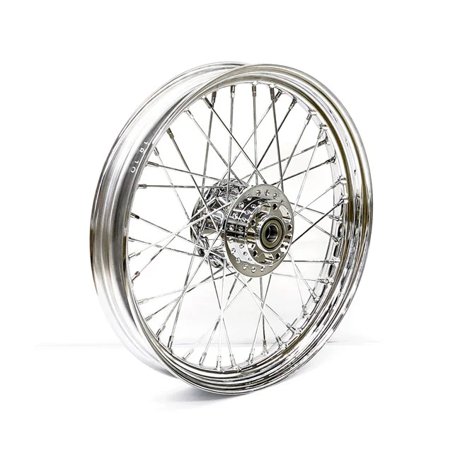 MCS 2.50 x 19 front wheel 40 spokes chrome - 578506