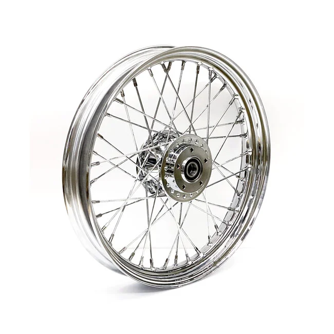 MCS 2.50 x 19 front wheel 40 spokes chrome - 578512