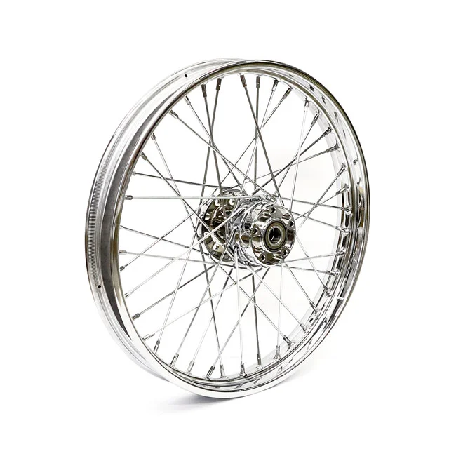 MCS 2.15 x 21 front wheel 40 spokes chrome - 578514