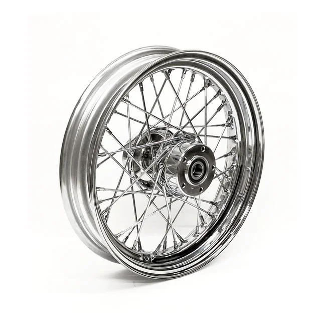 MCS 3.00 x 16 front wheel 40 spoke chrome - 578517