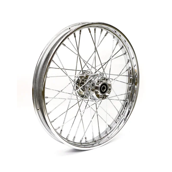MCS 2.15 x 21 front wheel 40 spokes chrome - 578523