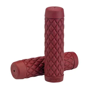 Biltwell Biltwell 7/8" TPV grips Torker oxblood