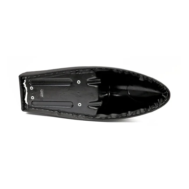 C-Racer FL Classic solo seat. Long cowl. Black
