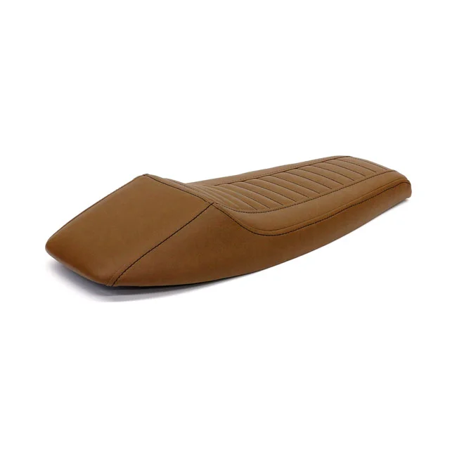 C-Racer Flat Racer SCR4FC seat fully covered. Dark brown