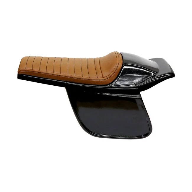 C-Racer Bolntor SCR5.1 Flat Track seat. Dark brown