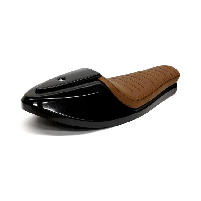 C-Racer Neo Classic Café Racer seat. Dark brown