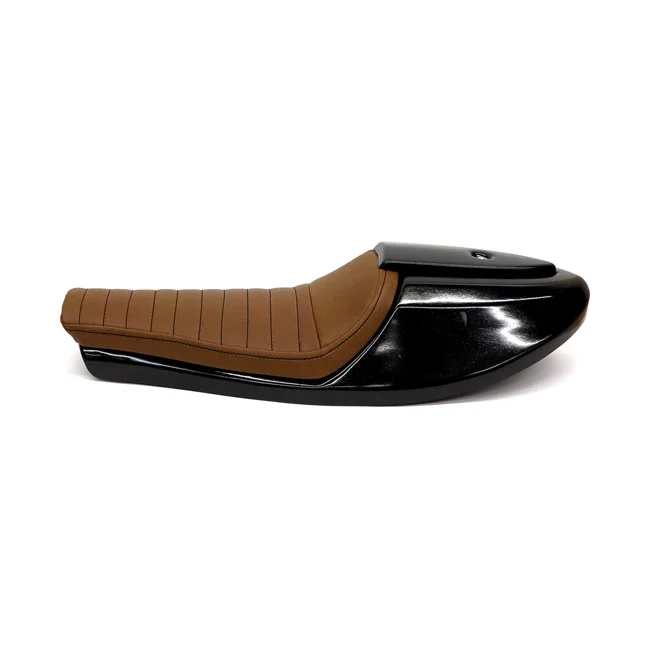 C-Racer Neo Classic Café Racer seat. Dark brown