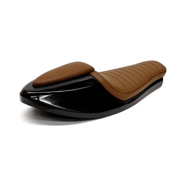 C-Racer Neo Classic Café Racer seat. Dark brown
