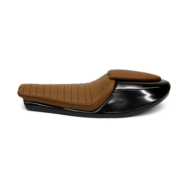 C-Racer Neo Classic Café Racer seat. Dark brown