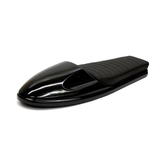 C-Racer Future Classic café racer seat. Black