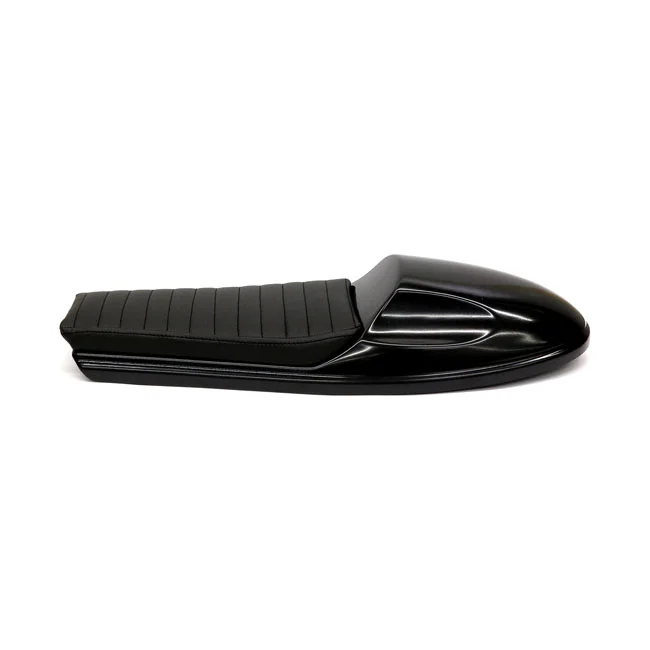C-Racer Future Classic café racer seat. Black