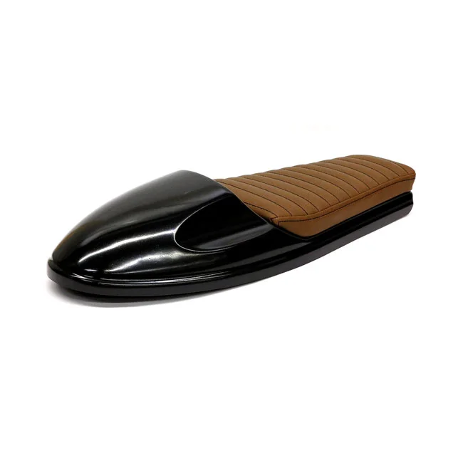 C-Racer Future Classic café racer seat. Dark brown