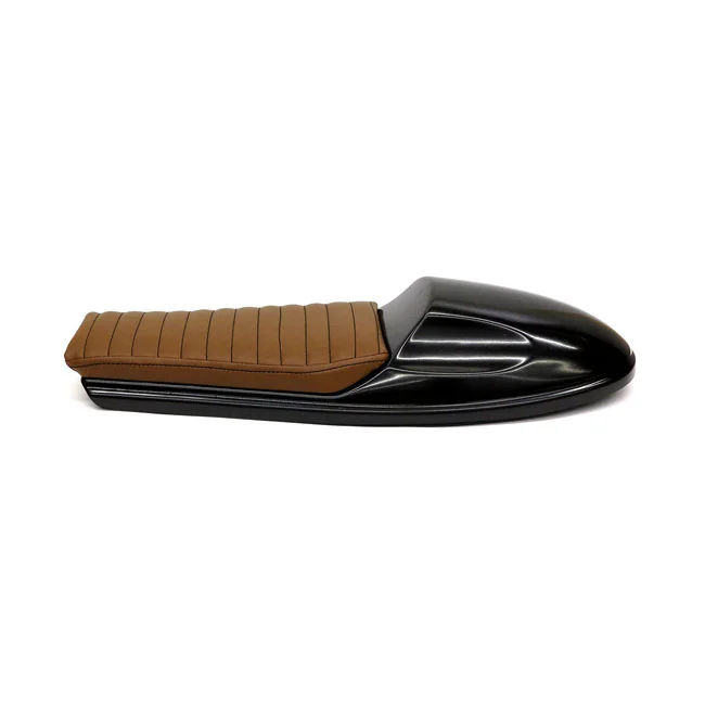 C-Racer Future Classic café racer seat. Dark brown