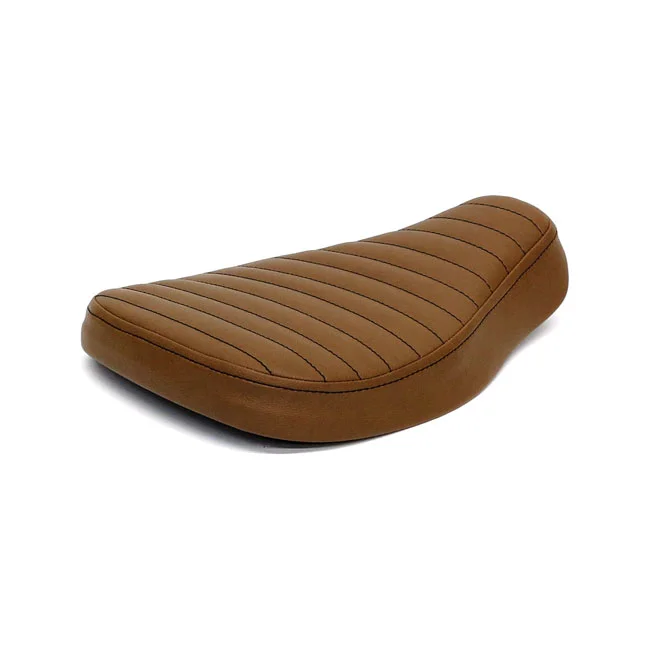 C-Racer Classic bobber solo seat. Large. Dark brown