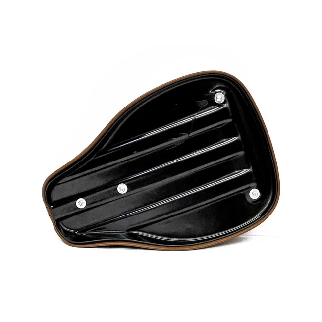 C-Racer Classic bobber solo seat. Large. Dark brown