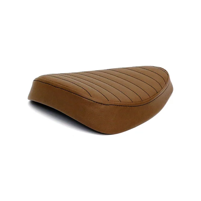 C-Racer Classic bobber solo seat. Medium. Dark brown